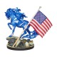 Enesco Gifts Trail Of Painted Ponies Wild Blue Remembering 9/11 Horse Figurine Free Shipping Iveys Gifts And Decor