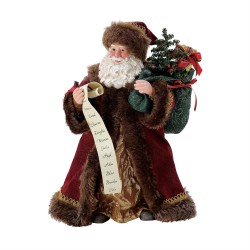 Dept 56 Possible Dreams Christmas Traditions Christmas Elegance Santa Figurine Free Shipping Iveys Gifts And Decor