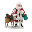 Dept 56 Possible Dreams Christmas Traditions Cutest Little Donkey Santa Figurine