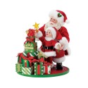 Dept 56 Possible Dreams Christmas Traditions Adding The Twinkle Santa Figurine
