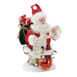 Dept 56 Possible Dreams Christmas Traditions Must Be Santa Figurine Shipping Iveys Gifts And Decor