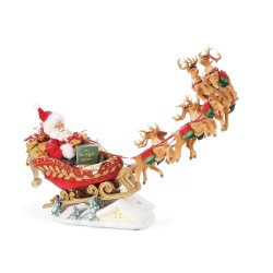 Dept 56 Possible Dreams Christmas Traditions Anniversary Edition Dash Away Figurine