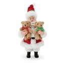 Dept 56 Possible Dreams Christmas Grin And Bear It Santa Figurine