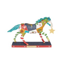 Enesco Gifts Trail Of Painted Ponies Holiday Patchwork Pony Figurine Free Shipping Iveys Gifts And Decor