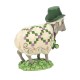 Enesco Gifts Jim Shore Heartwood Creek Irish Woolie Irish Sheep In Clover Patch Figurine Free Shipping Iveys Gifts and Decor