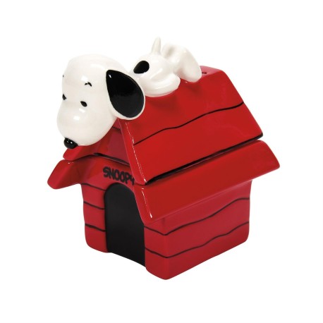 Peanuts Snoopy On His Doghouse Salt And Pepper Set - Ivey's Gifts