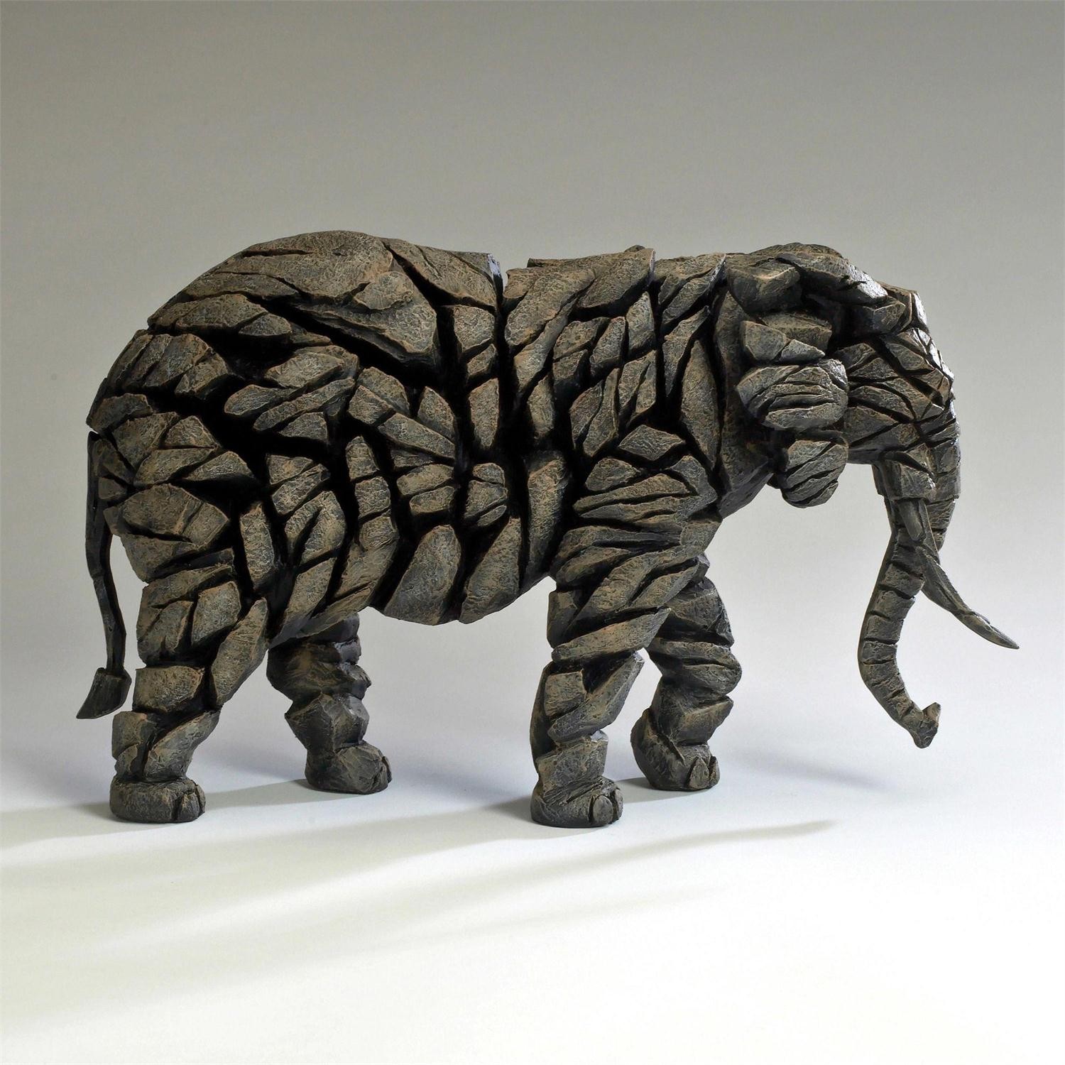 Enesco Gifts Artist Matt Buckley The Edge Sculpture Elephant Figurine Free Shipping Ivey's Gifts And Decoor