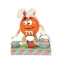 Pre Order Jim Shore M & M's Orange Character Figurine Wirh Easter Basket