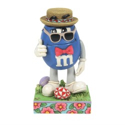 Enesco Gifts Jim Shore M & Ms Blue Character Figurine Wirh Bow Tie Free Shipping Iveys Gifts And Decor