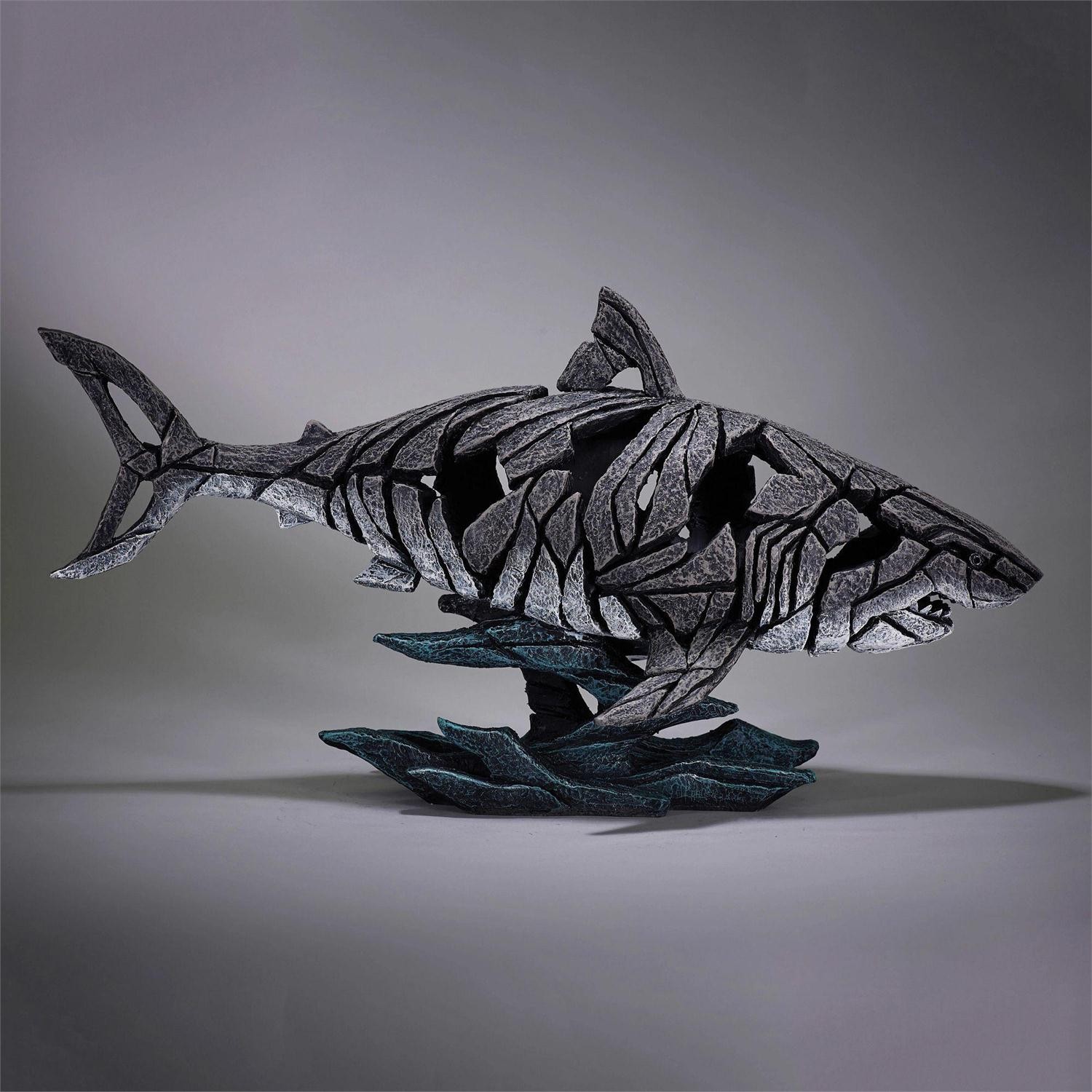 Enesco Gifts Matt Buckley The Edge Sculpture Shark Figurine Free Shipping Ivey's Gifts And Decor