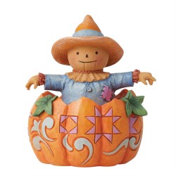Enesco Gifts Jim Shore Heartwood Creek Harvest Pumpkin And Scarecrow Figurine Free Shipping Iveys Gifts And Decor