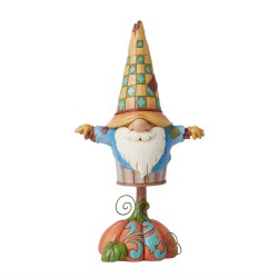 Enesco Gifts Jim Shore Heartwood Creek Meet Me At The Pumpkin Patch Harvest Scarecrow Gnome Free Shipping Iveys Gifts And Decor