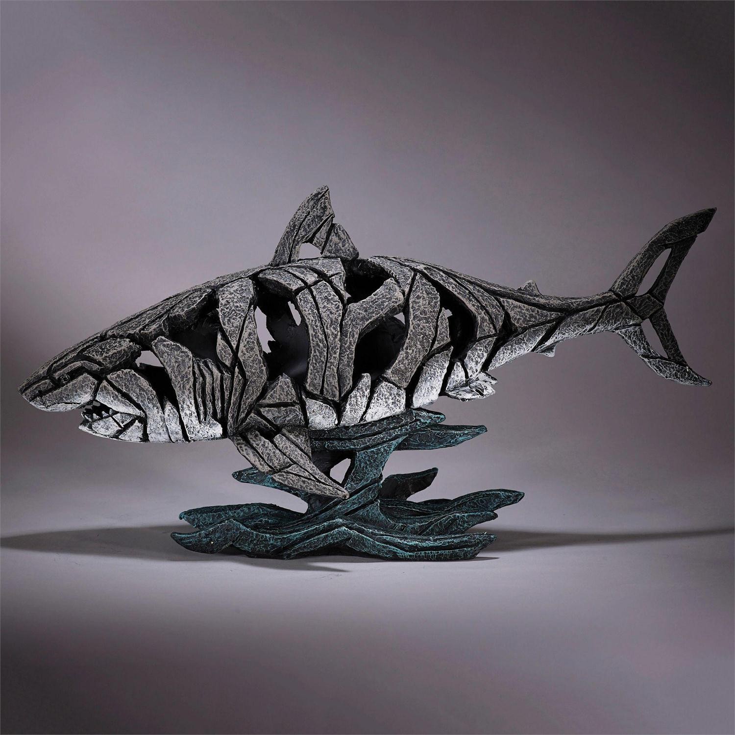 Enesco Gifts Matt Buckley The Edge Sculpture Shark Figurine Free Shipping Ivey's Gifts And Decor
