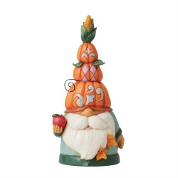 Enesco Gifts Jim Shore Heartwood Creek Pumpkin Kisses Harvest Wishes Harvest Pumpkin Hat Gnome Free Shipping Iveys Gifts And Dec