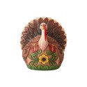 Jim Shore Heartwood Creek Small Thanksgiving Turkey Figurine