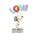 Jim Shore Peanuts Love Is In The Air Snoopy With Love Balloon Figurine