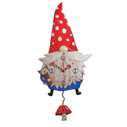 Enesco Gifts Allen Designs Wren The Gnome Clock Free Shipping Iveys Gifts And Decor