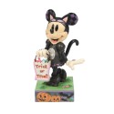 Jim Shore Disney Traditions Mickey and Friends Cat n Mouse Minnie Black Cat Costume Figurine