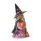 Enesco Gifts Jim Shore Heartwood Creek Mini Witch Holding Pumpkin Figurine Free Shipping Iveys Gifts And Decor