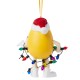 Dept 56 Studio Brands M&M S Yellow Character Ornament With Churistmas Llights Free Shipping Iveys Gifts And Decor