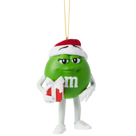 Studio Brands M&MS Green Character Ornament With Gift Free Shippping Iveys Gifts And Decor