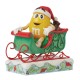 Pre Order Jim Shore M&M'S A Sweet Ride Yellow Character In Sleigh  Figurine