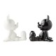 Enesco Gifts Disney Mickey Mouse Black And White Salt And Pepper Shakers Free Shipping Iveys Gifts And Decor