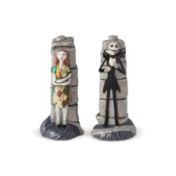 Studio Brands Disneys Nightmare Before Christmas Jack and Sally Salt And Pepper Set Free Shipping Iveys Gifts And Decor 