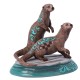 Enesco Gifts Jim Shore Heartwood Creek Jim Shore Heartwood Creek River Otter Pair Figurine Free Shipping Iveys Gifts And Decor