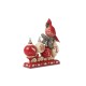 Enesco Gifts Jim Shore Nordic Noel Joyeux Noël Christmas Cardinal Figurine Free Shipping Iveys Gifts And Decor