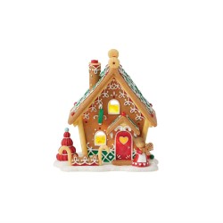 Heart Of Christmas Gingerbread House Mouse Figurine