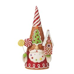 Enesco Gifts Jim Shore Heartwood Creek Ginger-Gnome Treats Gingerbread Gnome Figurine