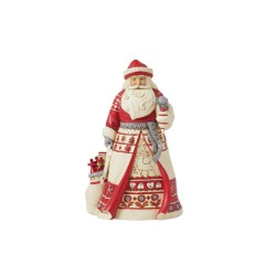 Enesco Gifts Jim Shore Heartwood Creek Nordic Noel Theres Magic In Believing Santa With Bag Figurine Free Shipping Iveys Gifts