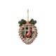 Enesco Gifts Jim Shore Highland Glen Cardinal Pinecone Ornament Free Shipping Iveys Gifts And Decor