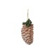 Enesco Gifts Jim Shore Highland Glen Cardinal Pinecone Ornament Free Shipping Iveys Gifts And Decor