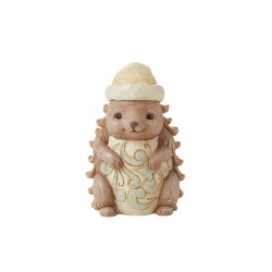 Enesco Gifts Jim Shore Heartwood Creek White Woodland Woodland Pinecone Hedgehog Figurine Free Shipping Iveys Gifts And Decor