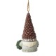 Enesco Gifts Jim Shore Heartwood Creek White Woodland Gnome Pinecone Ornament Free Shipping Iveys Gifts And Decor