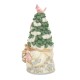 Enesco Gifts Jim Shore Heartwood Creek White Woodland Fir-ever Festive Evergreen Hat Gnome Figurine Free Shipping Iveys Gifts 