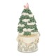 Enesco Gifts Jim Shore Heartwood Creek White Woodland Fir-ever Festive Evergreen Hat Gnome Figurine Free Shipping Iveys Gifts 