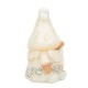 Jim Shore Heartwood Creek White Woodland Gnome Winter's Fun-Guy With Mushroom Hat Gnome Gnome Figurine Free Shipping 