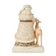 Enesco Gifts Jim Shore Heartwood Creek White Woodland Believe In Kindness Santa Holding Fawn Figurine Free Shippng Iveys Gifts