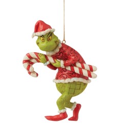 Jim Shore Dr Seuss Grinch Candy Canes Ornament