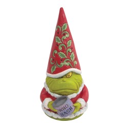 Jim Shore Dr Seuss Grinch Gnome With Who Hash Gnome Figurine