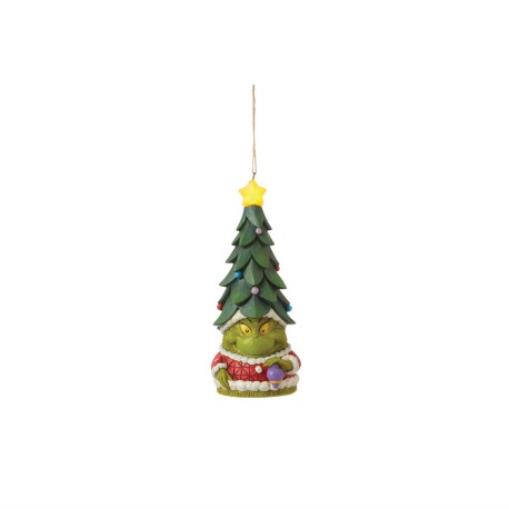 Enesco Gifts Jim Shore Dr Seuss Grinch Gnome With Tree Hat Ornament Free Shipping-Iveys Gifts And Decor