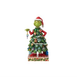 Jim Shore Dr Seuss Grinch Dressed As A Christmas Tree Figurine