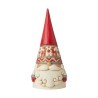 Enesco Gifts Jim Shore Heartwood Creek Nordic Noel Red Reindeer Hat Gnome Figurine Free Shipping Iveys Gifts And Decor