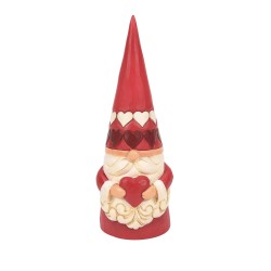 Jim Shore Heartwood Creek Love That Has Gnome End Red Gnome Holding Heart Gnome Figurine