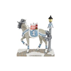 Trail Of Painted Ponies Christmas Time In The City Horse Figurine