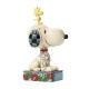 Jim Shore PeanutsMy Best Friend Snoopy And Woodstock Personality Pose Figurine