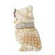 Enesco Gifts Jim Shore Heartwood Creek White Woodland Owl With Scarf Figurine Free Shipping Iveys Gifts And Decor